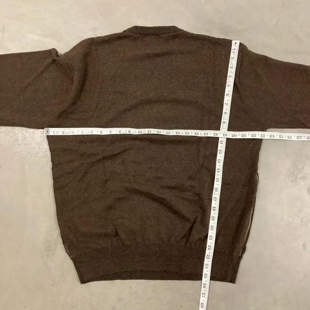 vintage patterned sweater